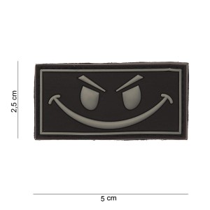 Naszywka PATCH 3D PVC Evil Smiley
