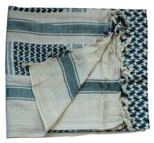 Chusta ARAFATKA Black-Beige