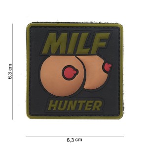 Naszywka PATCH 3D PVC MILF HUNTER