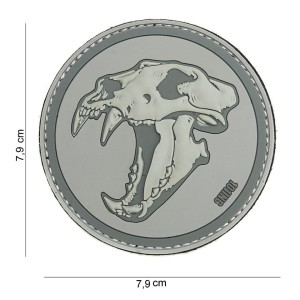 Naszywka PATCH 3D PVC Sabertooth tiger