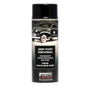 Farba do maskowania FOSCO 400 ml Black High Gloss
