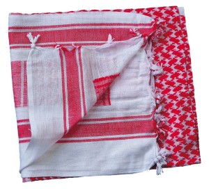 Chusta ARAFATKA White-Red