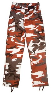 Spodnie ROTHCO BDU Red Camo