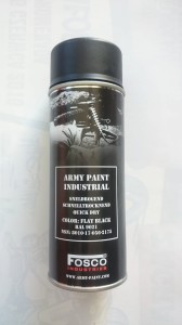 Farba do maskowania FOSCO 400 ml Flat Black
