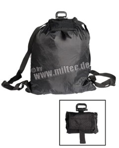 Plecak MIL-TEC ROLL-UP Black