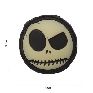Naszywka PATCH 3D PVC BIG NIGHTMARE SMILEY Fluorescencyjna
