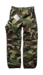 Spodnie CAMO BDU Ripstop Woodland