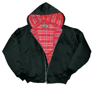 Kurtka KNIGHTSBRIDGE HARRINGTON z kapturem Black