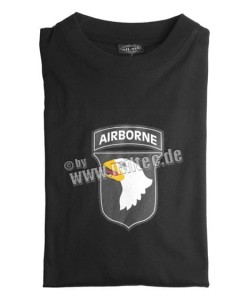 T-shirt AIRBORNE Black
