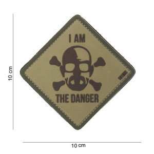 Naszywka PATCH 3D PVC I AM THE DANGER 
